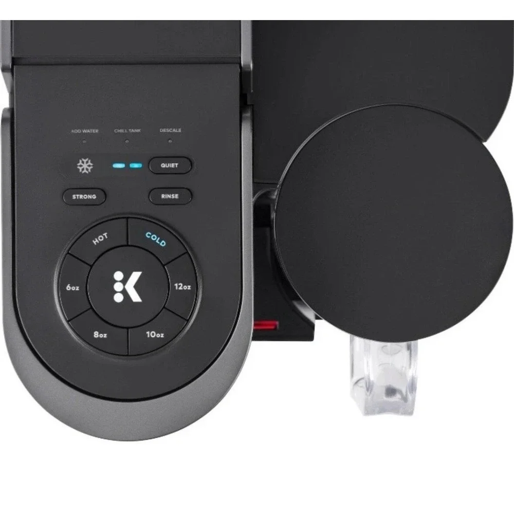 Keurig K-Brew + Chill Iced Coffee Maker Single Serve K-Cup Glossy Black K87